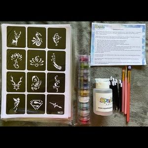 Fun Sparkle Home Tattoos